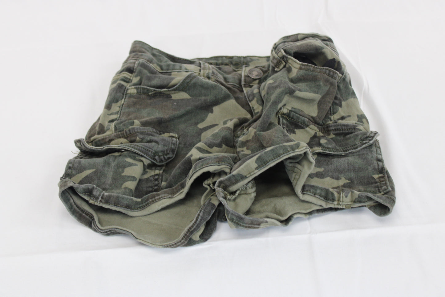 Rue 21 camo cargo denim shorts, Women's 4