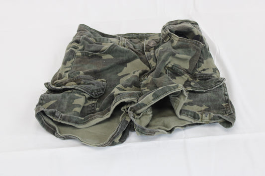 Rue 21 camo cargo denim shorts, Women's 4