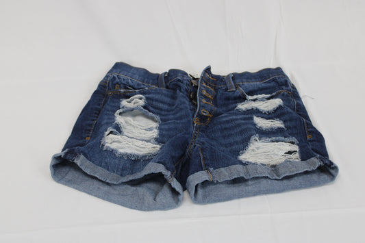 Mudd high rise ripped denim short, Women's 1
