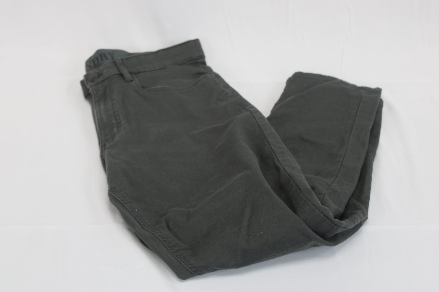 English Laundry flat front chino, olive, 32/29