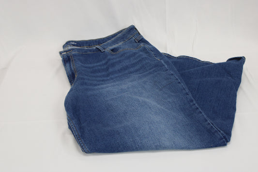 Old Navy wide leg mid rise jeans, Women's 22