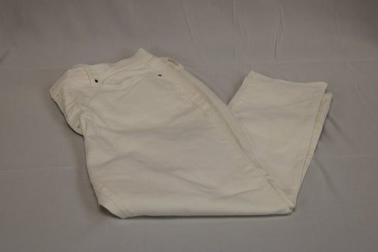 a.n.a high rise skinny ankle jeans, white, Women's 16