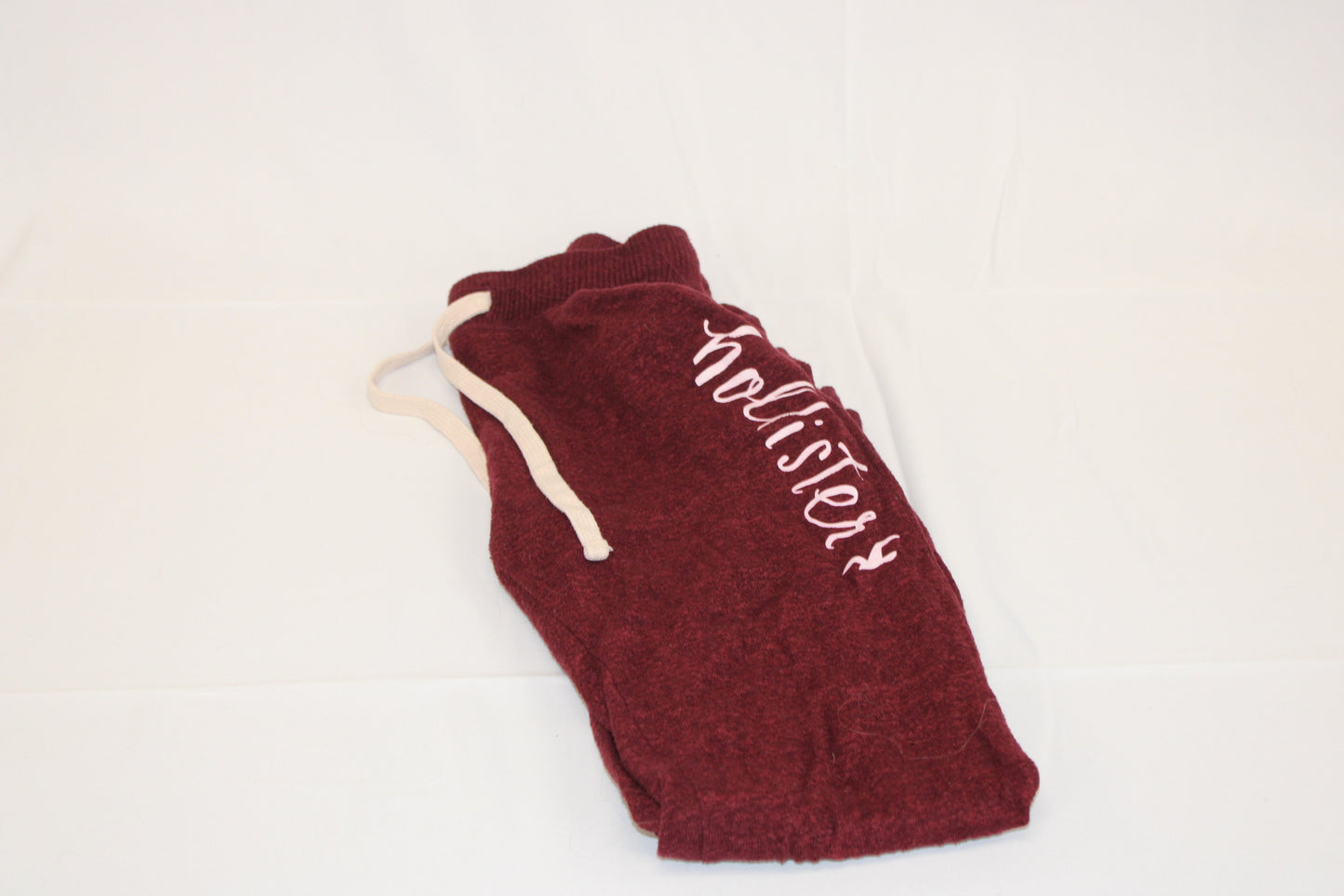 Hollister drawstring sweatpants, red, Women's XS