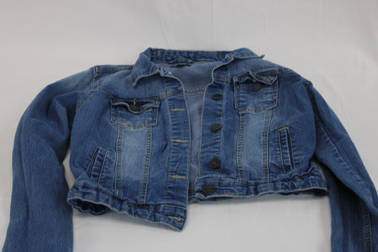 New Look 3 button denim jacket, Women's M