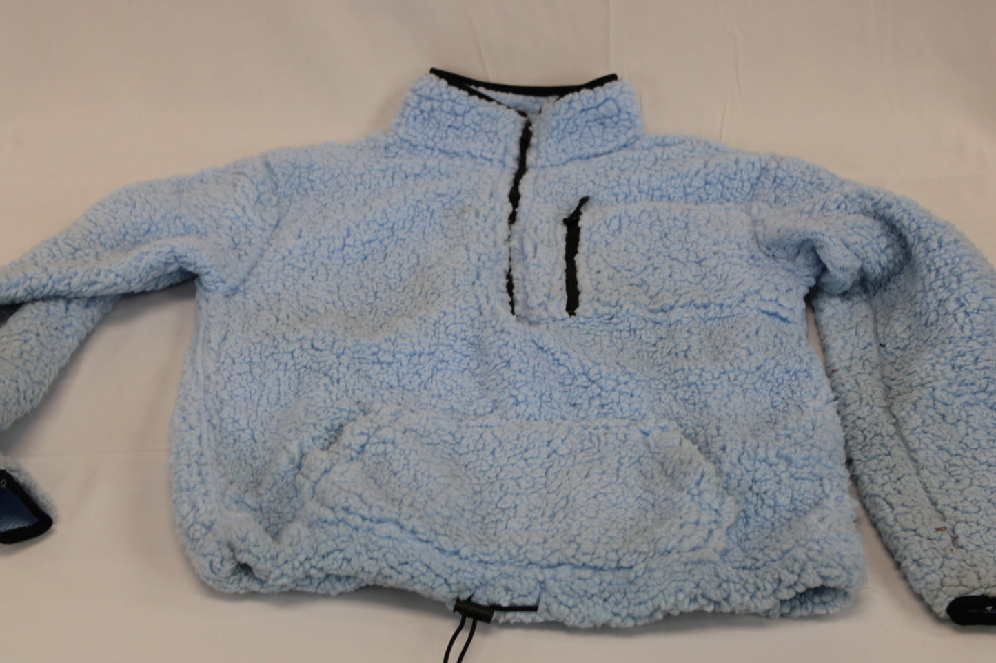 No Boundaries 1/4 zip fleece jacket, Women's S