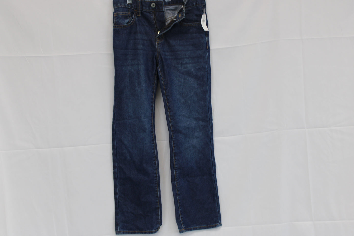 Old Navy dark wash straight leg jeans, Boy's 12 (new)
