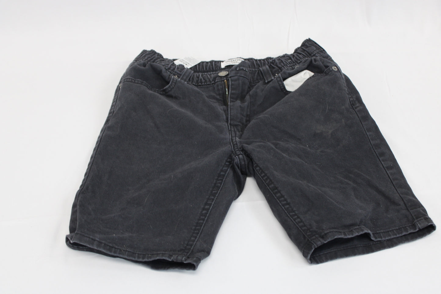 Levi's flat front denim shorts, navy, Boy's L