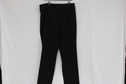 Zac & Rachel polyester straight leg trousers, Women's 14