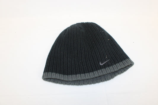 Nike knit stocking cap, blk/gray, Youth