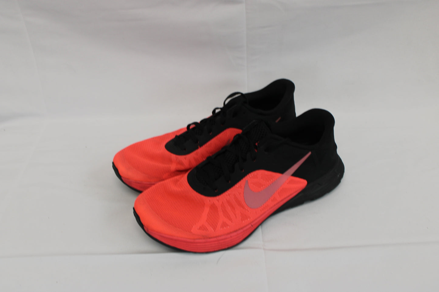 Nike Lunar Launch running shoes, orange/blk, Men's 10