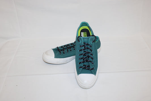 Converse Chuck Taylor II w/Lunarlon, teal canvas, Men's 9