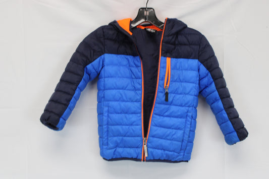 Zero Posur insulated down jacket w/ hood, Boy's 4-5