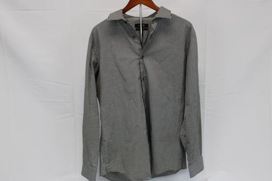 Apt. 9 slim fit checkered dress shirt, Men's 16.5 34/35