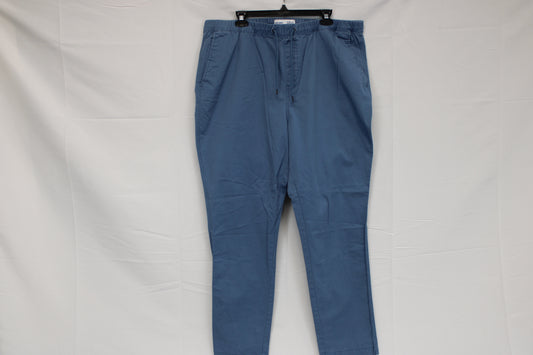Old Navy drawstring relaxed slim fit pant, blue, Men's XL