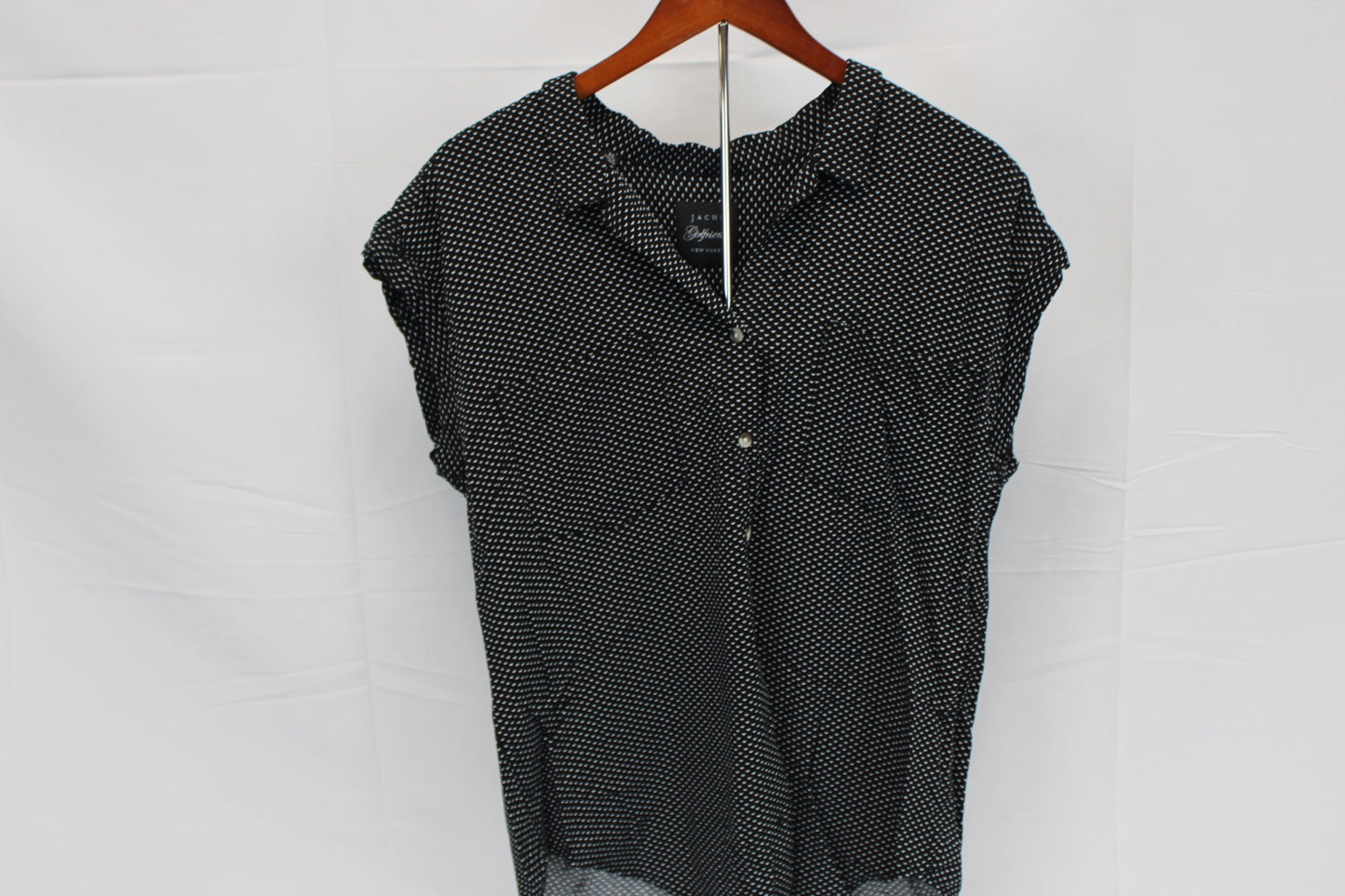 Jachs New York Girlfriend button down sleeveless blouse, Women's XL