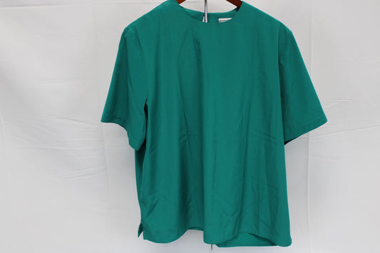 Investments polyester short sleeve dress blouse, Women's 18