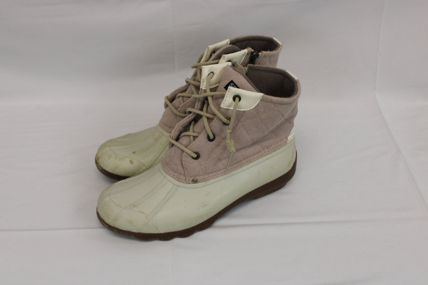 Sperry quilted upper water resistant duck boot, Women's 10