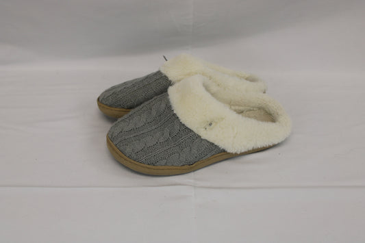 Homitem faux shearling lined knit slipper, Women's 7/8