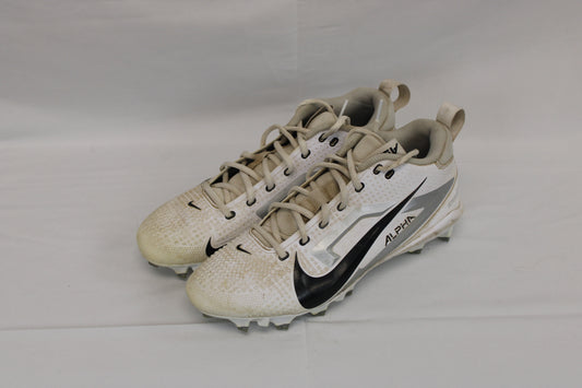 Nike Alpha Menace 4 mid top molded football cleat, Men's 9