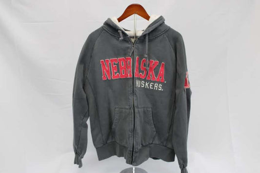 Nebraska Cornhuskers fleece lined hooded sweatshirt, Men's XL