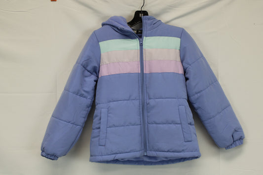 Operation Warm fleece lined down jacket w/ hood, Youth 14-16