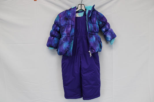 Zero Posur insulated snow pants and jacket, 2T