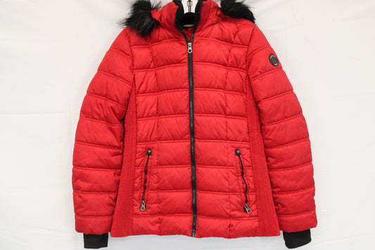 Nautica insulated down jacket w/hood, Women's M