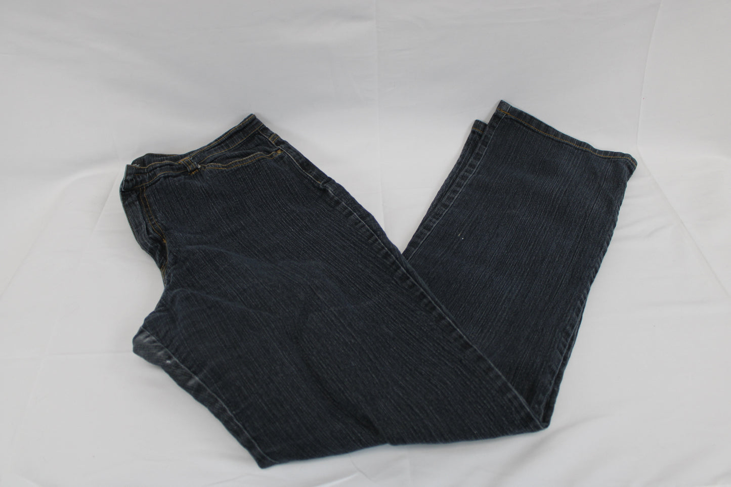 Susan Lucci dark wash boot cut jeans, Women's 12