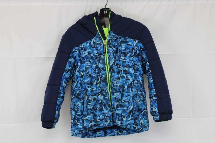 Zero X Posur fleece lined digi camo jacket w/hood, Boy's 8
