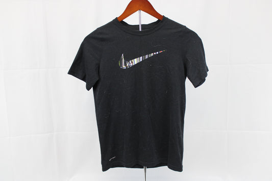 Nike Dri-Fit striped logo t-shirt, Youth L