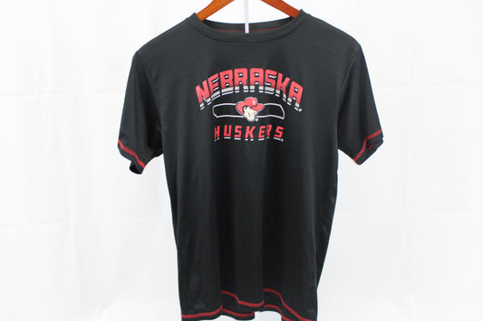 Nebraska Cornhuskers polyester moisture wicking t-shirt, Youth XL