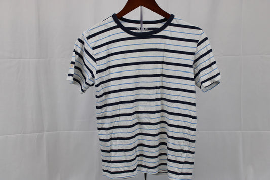 Place cotton striped t-shirt, Boy's L (10-12)