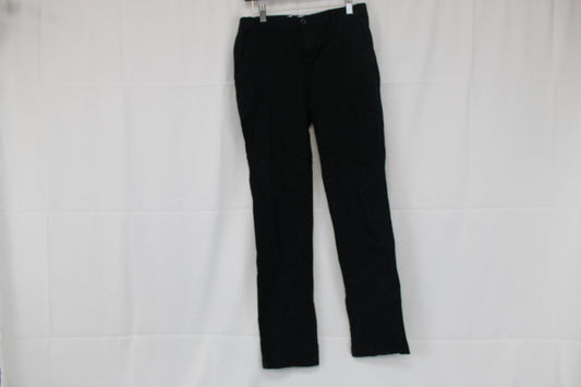 Old Navy skinny leg chino pants, black, Boy's 16