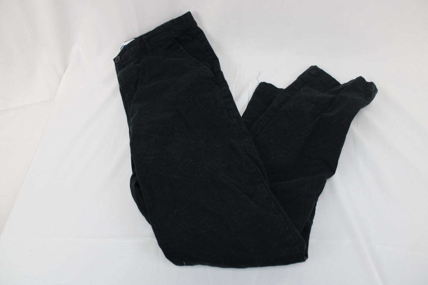 Old Navy skinny leg chino pants, black, Boy's 16