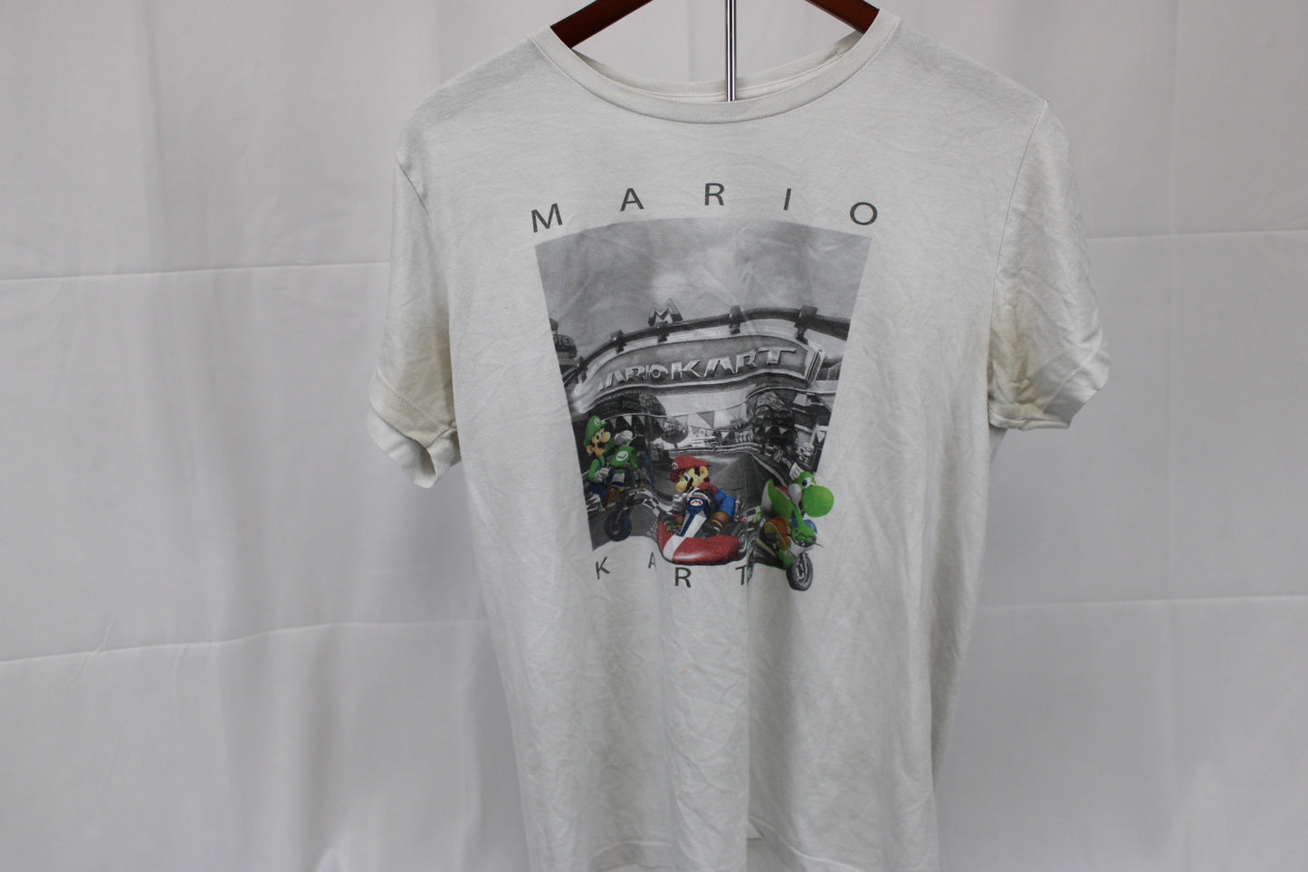 Mario Kart cotton graphic t-shirt, Men's M