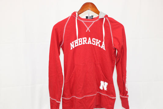 Adidas Nebraska hooded sweatshirt, Women's S