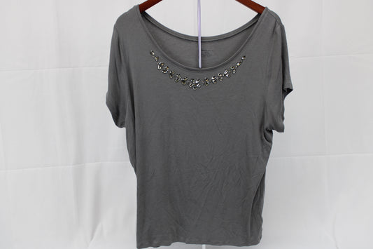 Lane Bryant loose fit cotton blouse, Women's 18-20