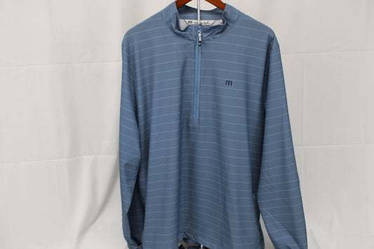 Travis Mathew long sleeve 1/4 zip golf polo, Men's XL