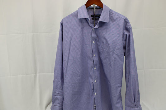 Forsyth of Canada non iron striped dress shirt, Men's 17 1/2 34/35