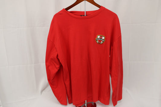 England National Football team crew neck sweatshirt, Men's XXL