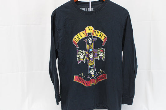 Guns n Roses Appetite for Destruction long sleeve vintage inspired t-shirt, Men's M