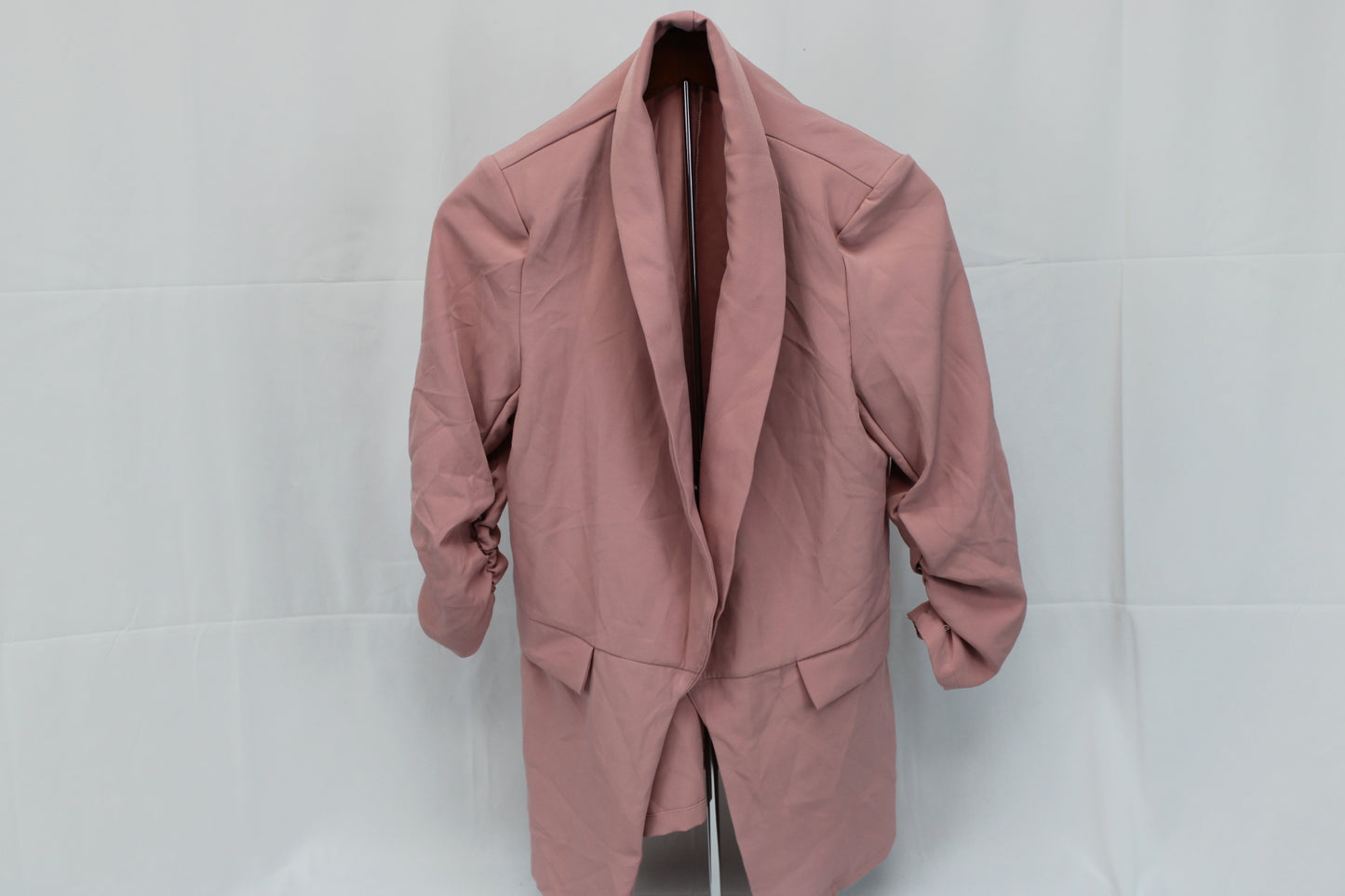 Shein polyester blazer jacket, pink, Women's M