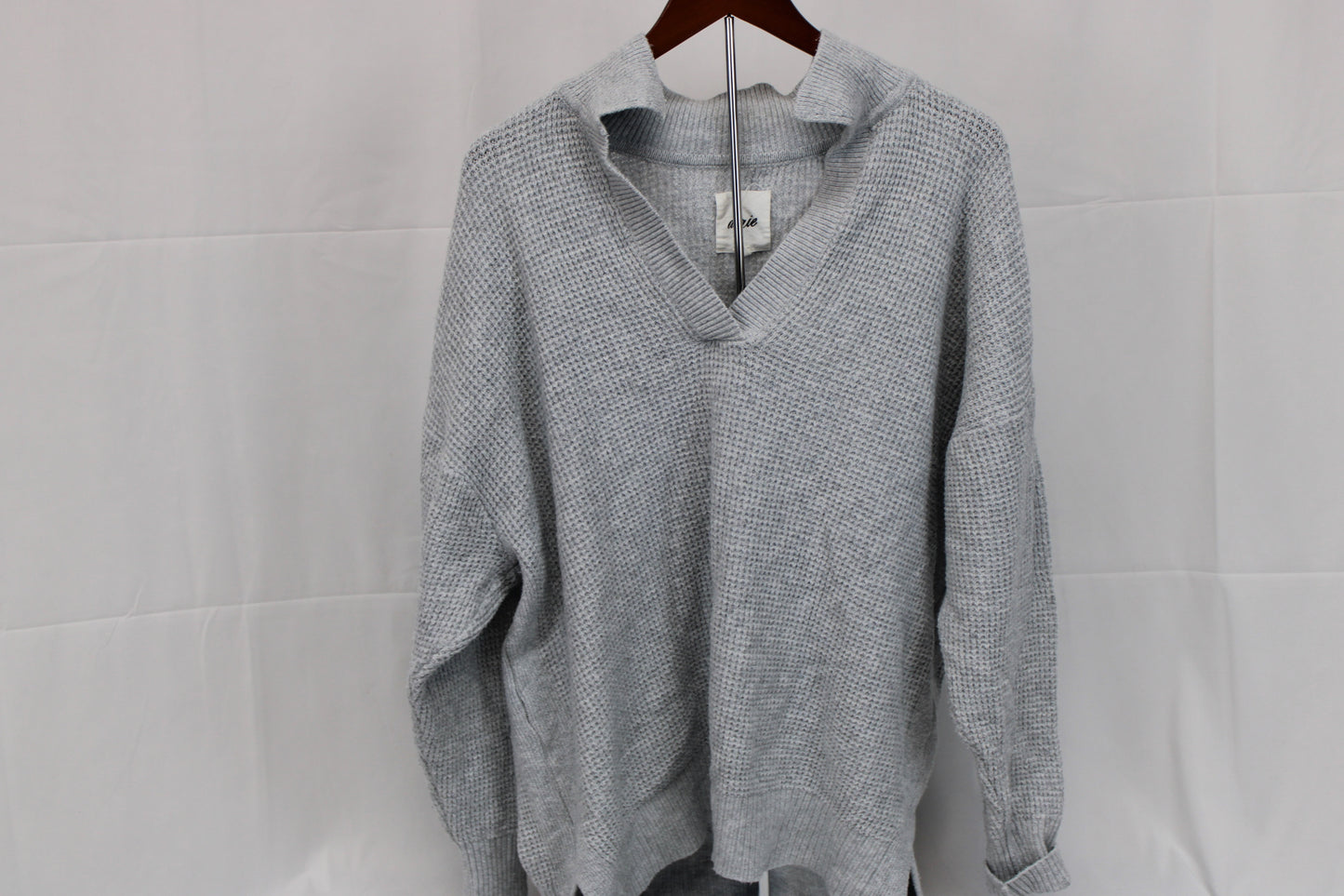 Aerie thermal v-neck oversized baggy sweater, Women's S