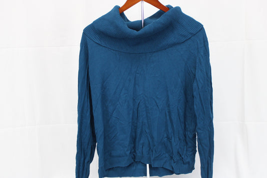 Apt. 9 cowl collar cotton sweater, Women's XL