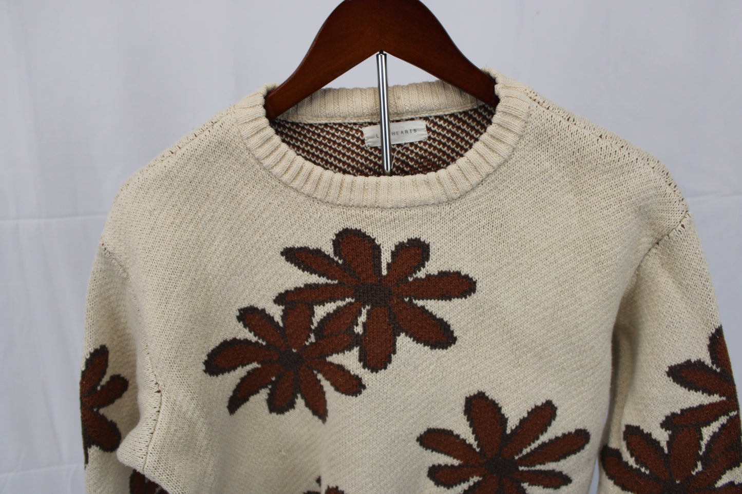 L.A. Hearts woven cropped sweater, Women's M