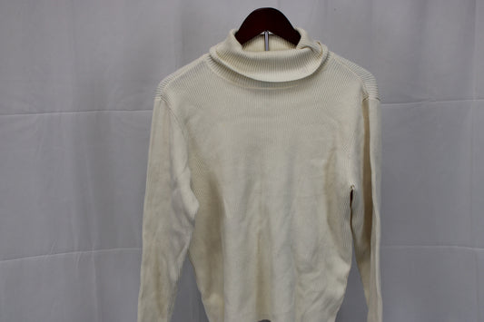 Ralph Lauren mock turtle ribbed sweater, Women's XXL