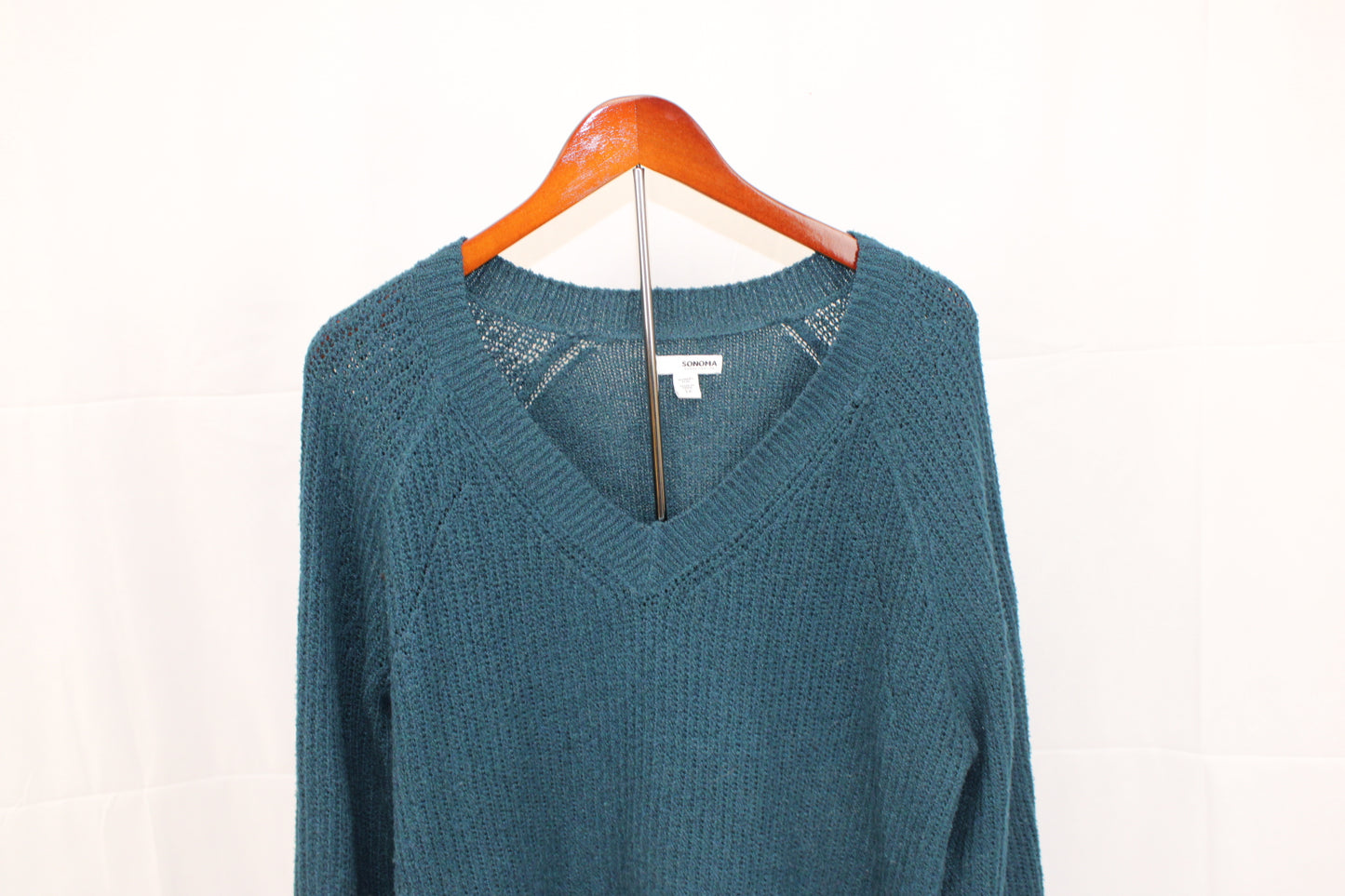 Sonoma knitted v-neck sweater, Women's XL
