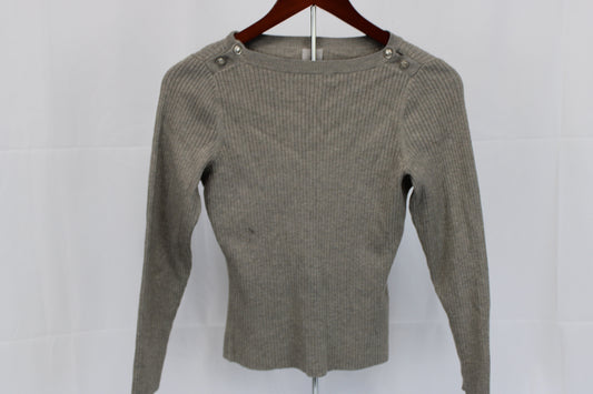 H&M ribbed thermal long sleeve top, Women's S