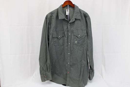 The North Face button down weather resistant shirt, Men's XXL