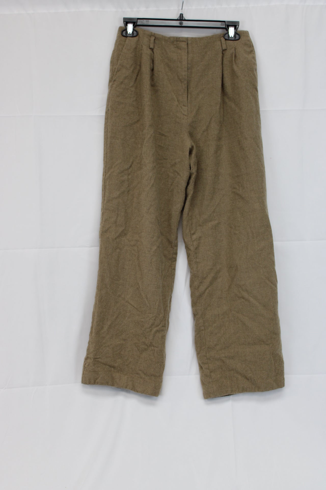 Talbots wool flat front trouser pants, Women's 8